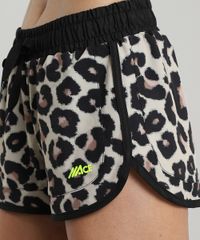 Short-Feminino-Running-Esportivo-Ace-Estampado-Animal-Print-Bege-9601116-Bege_4
