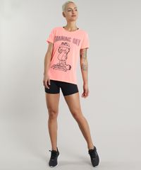 Blusa-Feminina-Esportiva-Ace-Garfield-Manga-Curta-Decote-Redondo-Laranja-Neon-9570612-Laranja_Neon_3
