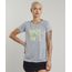 Blusa-Feminina-Esportiva-Ace--Made-in-the-90-s--Manga-Curta-Cinza-Mescla-9571673-Cinza_Mescla_1