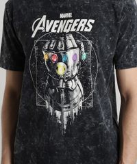 Camiseta-Masculina-Manopla-do-Infinito-Os-Vingadores-Marmorizada-Manga-Curta-Gola-Careca-Preta-9609296-Preto_4