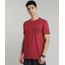 Camiseta-Masculina-com-Bolso-Estampado-de-Abacaxi-Manga-Curta-Gola-Careca-Vermelha-9636215-Vermelho_1