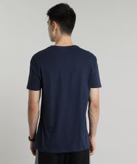 Camiseta-Masculina-Mickey-Mouse-Manga-Curta-Gola-Careca-Azul-Marinho-9687484-Azul_Marinho_2