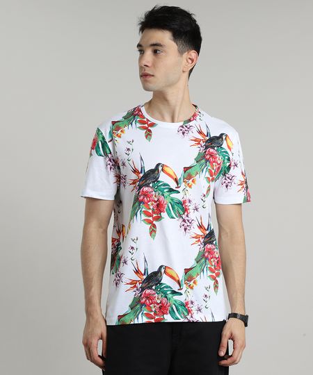 Camiseta-Masculina-Estampada-de-Tucanos-Manga-Curta-Gola-Careca-Branca-9597455-Branco_1 Camiseta-Masculina-Estampada-de-Tucanos-Manga-Curta-Gola-Careca-Branca-9597455-Branco_1