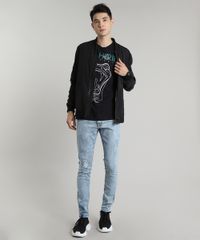 Camiseta-Masculina-Sonserina-Harry-Potter-Manga-Curta-Gola-Careca-Preta-9677156-Preto_3