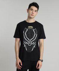Camiseta-Masculina-Pantera-Negra-Manga-Curta-Gola-Careca-Preta-9677148-Preto_1