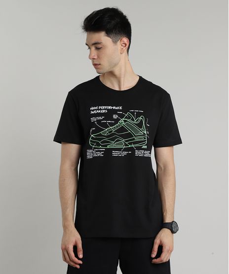 Camiseta-Masculina-Esportiva-Ace--High-Performance-Sneakers--Manga-Curta-Gola-Careca-Preta-9594532-Preto_1