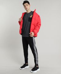 Calca-Masculina-Relaxed-em-Moletom-Estampada-Quadriculado-Preta-9610249-Preto_3