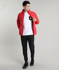 Calca-Masculina-Relaxed-em-Moletom-Estampada-Quadriculado-Preta-9610252-Preto_3