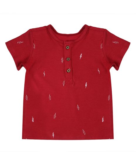 Camiseta-Estampada-de-Raios-Vermelha-8543403-Vermelho_1