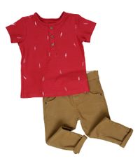 Camiseta-Estampada-de-Raios-Vermelha-8543403-Vermelho_3