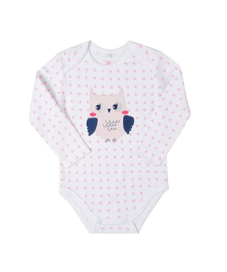 Body-Estampado-Coruja-em-Algodao---Sustentavel-Branco-8461016-Branco_1