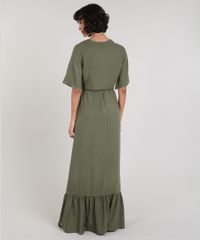 Vestido-Feminino-Mindset-Longo-Envelope-Manga-Curta-Verde-Militar-9690439-Verde_Militar_2