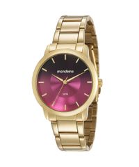 Kit-de-Relogio-Analogico-Mondaine-Feminino---Brinco---Colar---53606LPMVDE3KD-Dourado-9686925-Dourado_1