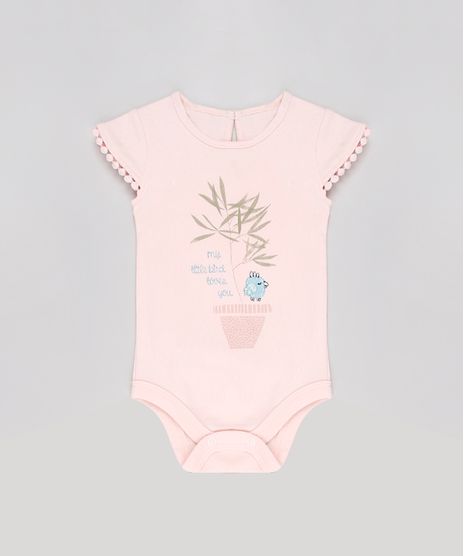 Body-Infantil-Corujinha-com-Pompons-Manga-Curta-Rosa-Claro-9570939-Rosa_Claro_1