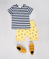 Bermuda-Infantil-Saruel-em-Moletom-Estampada-de-Carros-e-Coqueiros-Amarela-9618713-Amarelo_3