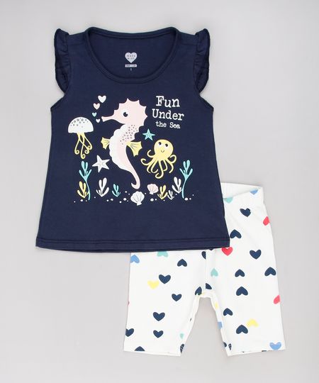 Conjunto-Infantil-de-Regata--Fun-Under-the-Sea--com-Babado---Bermuda-Estampada-Azul-Marinho-9631434-Azul_Marinho_1