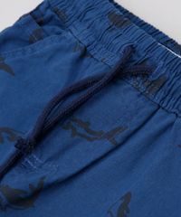 Calca-de-Sarja-Infantil-Jogger-Estampada-de-Tubaroes-com-Bolsos-Azul-Marinho-9632503-Azul_Marinho_5