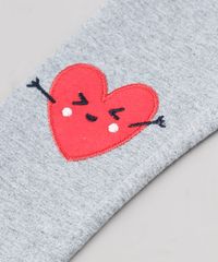 Calca-Legging-Infantil-com-Patch-de-Coracao-Cinza-Mescla-Claro-9636895-Cinza_Mescla_Claro_5