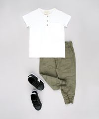 Calca-de-Sarja-Infantil-Jogger-Estampada-de-Dinossauros-com-Bolsos-Verde-Militar-9634621-Verde_Militar_3