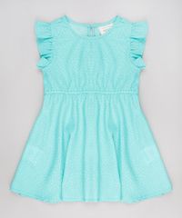 Vestido-Infantil-Estampado-de-Poa-Sem-Manga-Verde-9515361-Verde_1
