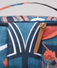 Necessaire-Feminina-Estampada-Floral--Azul-Escuro-9645387-Azul_Escuro_3