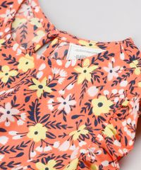 Vestido-Infantil-Estampado-Floral-Sem-Manga-Laranja-9515362-Laranja_3