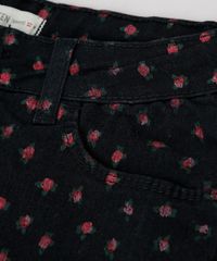 Short-Jeans-Infantil-Estampado-Floral--Preto-9655138-Preto_3
