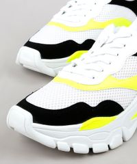 Tenis-Chunky-Feminino-Oneself-com-Recortes-Branco-9659425-Branco_2