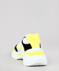 Tenis-Chunky-Feminino-Oneself-com-Recortes-Branco-9659425-Branco_3