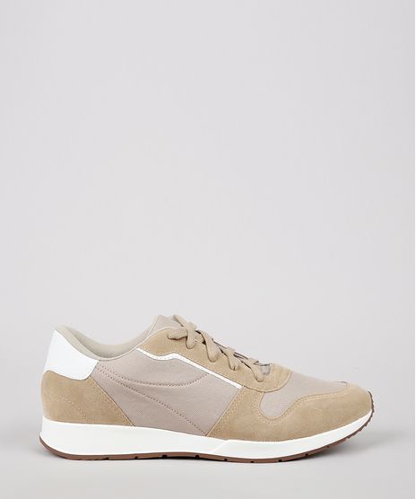Tenis-Masculino-Oneself-Running-Bege-9673807-Bege_1