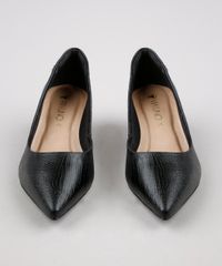 Scarpin-Feminino-Via-Uno-com-Textura-Bico-Fino-Preto-9661668-Preto_4