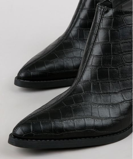 open boot bico fino