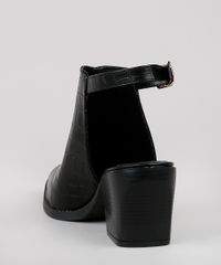 Bota-Open-Boot-Feminina-Oneself-Estampado-Croco-Bico-Fino-com-Fivela-Preto-9659423-Preto_3