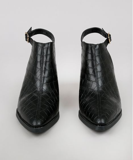 open boot bico fino