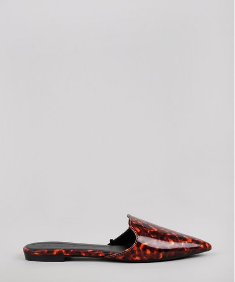 Mule-Feminino-Oneself-Bico-Fino-Tartaruga-em-Verniz-Caramelo-9659421-Caramelo_1