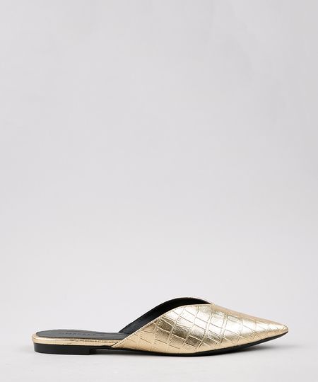 Mule-Feminino-Oneself-Bico-Fino-Metalizado-Croco-Dourado-9662516-Dourado_1 Mule-Feminino-Oneself-Bico-Fino-Metalizado-Croco-Dourado-9662516-Dourado_1