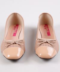Sapatilha-Feminina-Moleca-Texturizada-com-Laco--Rose-9666914-Rose_4