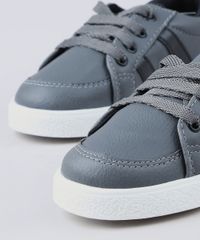 Tenis-Infantil-Baby-Club-com-Faixa-Lateral-Chumbo-9233748-Chumbo_6