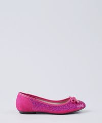 Sapatilha-Infantil-Molekinha-Bico-Redondo-em-Paete-com-Laco-Rosa-Escuro-9668057-Rosa_Escuro_1