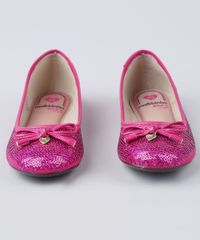 Sapatilha-Infantil-Molekinha-Bico-Redondo-em-Paete-com-Laco-Rosa-Escuro-9668057-Rosa_Escuro_4