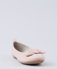 Sapatilha-Infantil-Molekinha-Bico-Redondo-em-Suede-com-Laco-Rose-9668056-Rose_2