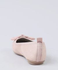 Sapatilha-Infantil-Molekinha-Bico-Redondo-em-Suede-com-Laco-Rose-9668056-Rose_3