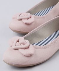 Sapatilha-Infantil-Molekinha-Bico-Redondo-em-Suede-com-Laco-Rose-9668056-Rose_5