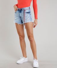 Short-Jeans-Feminino-Relaxed-Destroyed-com-Cadarco-Azul-Claro-9666360-Azul_Claro_1