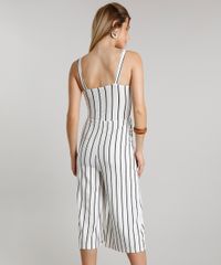 Macacao-Feminino-Pantacourt-Listrado-com-Botao-e-Bolsos-Alca-Media-Off-White-9608858-Off_White_2