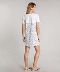 Camisola-Feminina-Estampada-Floral-com-Recorte-Botoes-Manga-Curta-Off-White-9603412-Off_White_2