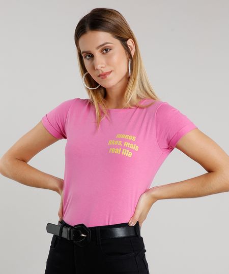 Blusa-Feminina--Mais-Real-Life--Manga-Curta-Decote-Redondo-Rosa-9620154-Rosa_1 Blusa-Feminina--Mais-Real-Life--Manga-Curta-Decote-Redondo-Rosa-9620154-Rosa_1