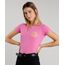 Blusa-Feminina--Mais-Real-Life--Manga-Curta-Decote-Redondo-Rosa-9620154-Rosa_1