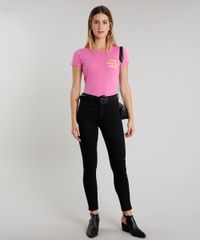 Blusa-Feminina--Mais-Real-Life--Manga-Curta-Decote-Redondo-Rosa-9620154-Rosa_3