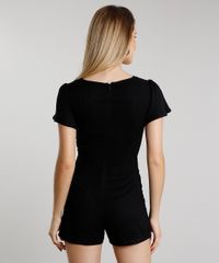 Macaquinho-Feminino-com-No-e-Vazado-Manga-Curta-Preto-9534433-Preto_2